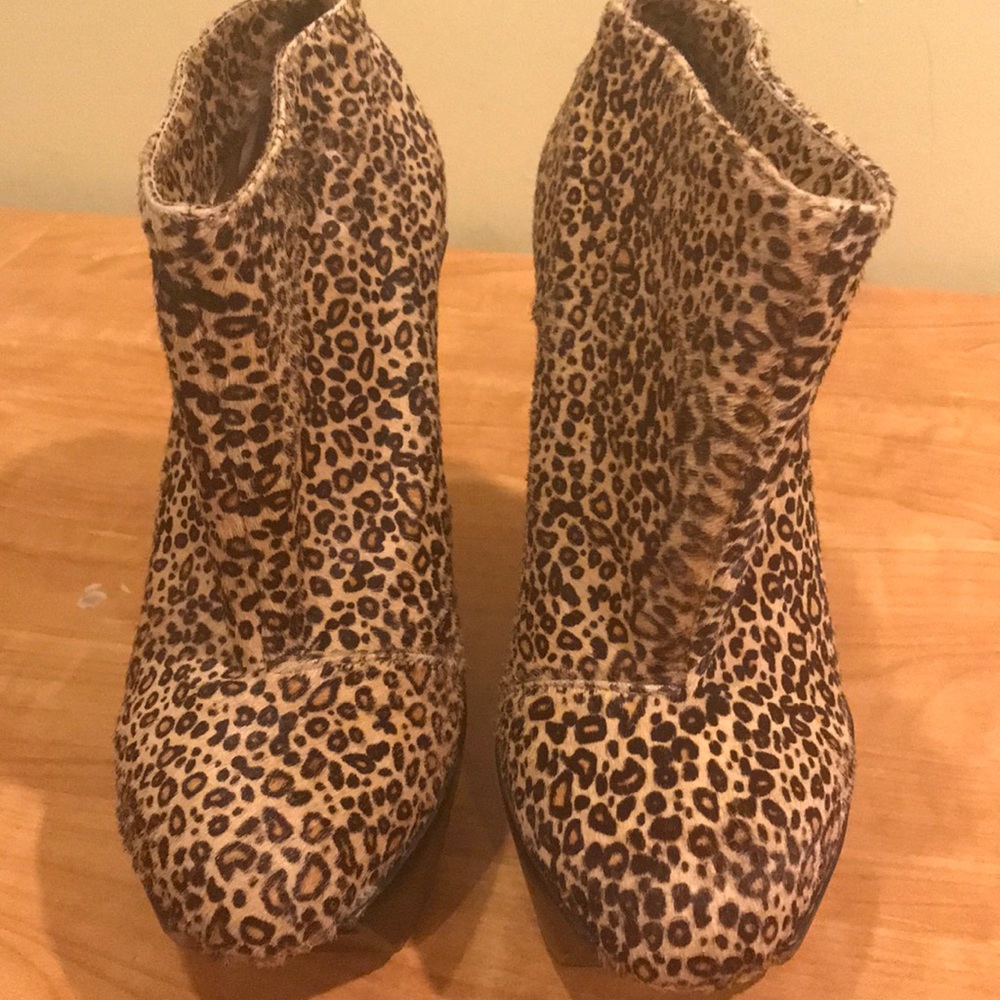 Senso Diffusion Leopard print Booties
